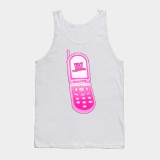 Flip Phone Y2K Princess Tank Top